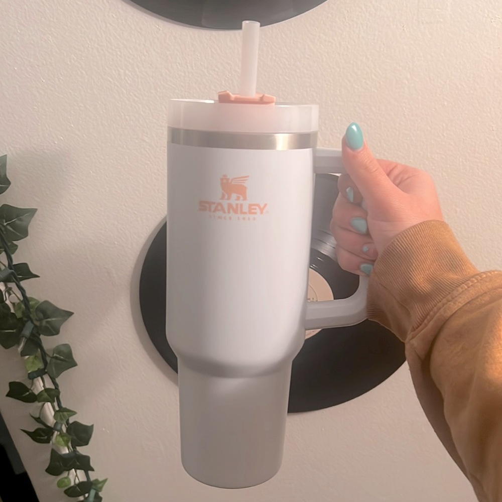 Stanley 40oz tumbler cup with handle
